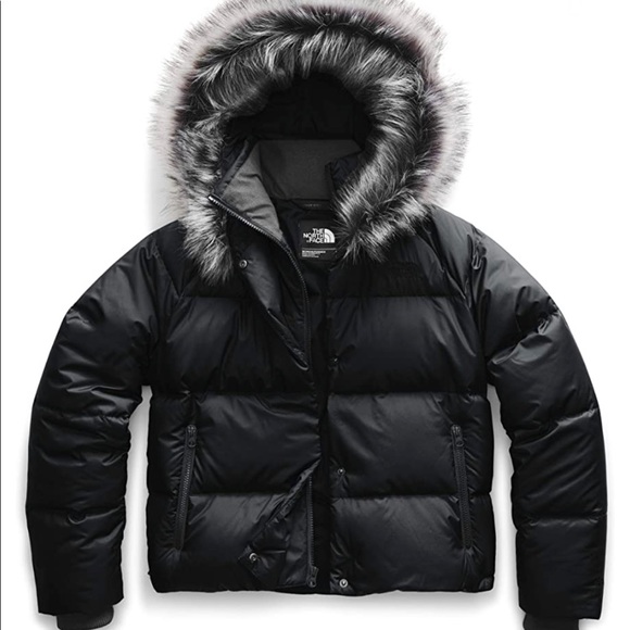 North Face Petite Puffer Jacket Furry 